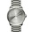 LEFF amsterdam PM Tube Watch S42 brushed stainless steel silver with solid stainless Stahler band waterproof Ø42x11,4mm