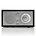 Tivoli Audio Shop Table Radio One Bluetooth 21,3x13,3xh11,4cm noir argent