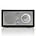 Tivoli Audio Shop Table Radio One Bluetooth black silver 21,3x13,3xh11,4cm
