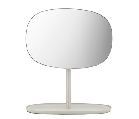 Normann Copenhagen Mirror Mirror Flip sand 28x19,5x34,5cm farve stål