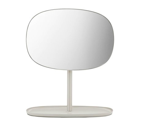 Normann Copenhagen Mirror Mirror sable flip 28x19,5x34,5cm en acier de couleur