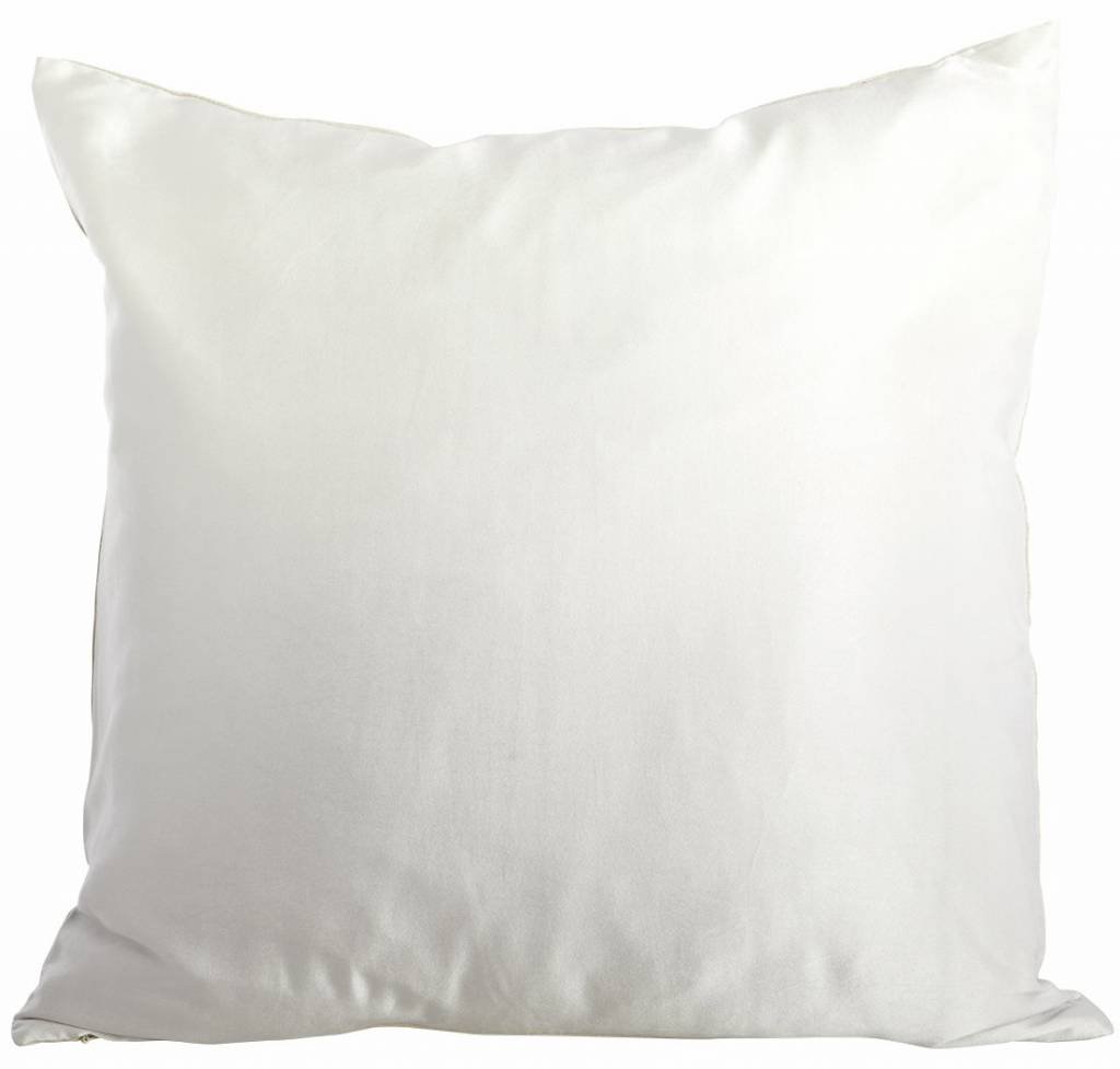 Housedoctor Housse De Coussin De Soie Lin Coton Creme Gris 50x50cm Lefliving Com