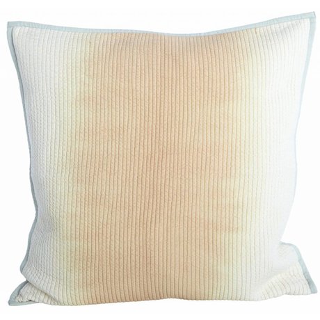 Housedoctor Cushion cover made of viscose / cotton, nude / gray, 50x50cm