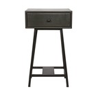 BePureHome Side Table Skybox 70x45x30cm en métal noir