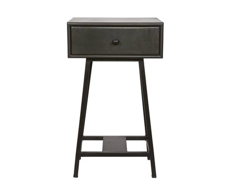 BePureHome Side Table Skybox 70x45x30cm en métal noir