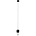 Zuiver Trust hanging lamp black marble Ø10x150cm