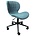 Zuiver OMG Polyester blau Stuhl schwarz 52x65x76 / 88cm
