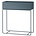 Ferm Living Box plant dark gray metal 60x25x65cm