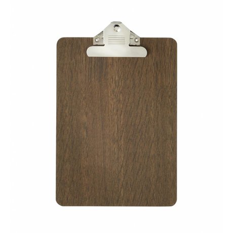 Ferm Living Clipboard brown wood a5