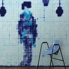 NLXL-Paola Navone Wallpaper Geisha standing blue 900x49 cm
