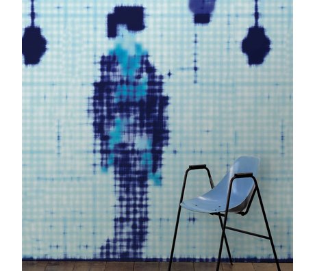 NLXL-Paola Navone Fond d'écran Geisha debout bleu 900x49 cm