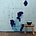 NLXL-Paola Navone Wallpaper Geisha sitting blue 900x49 cm