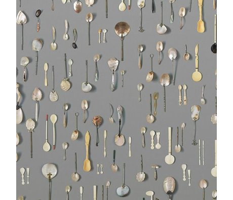 NLXL-Daniel Rozensztroch Fond d'écran Spoons Petit 1000x48,7cm multicolore