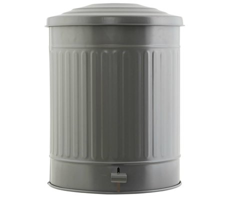 Housedoctor Trash steel green Ø37x48cm