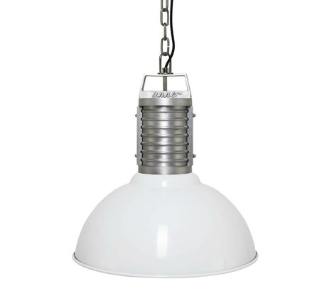 Anne Lighting Anne Philippe hanging lamp Oncle white aluminum ø50x192cm
