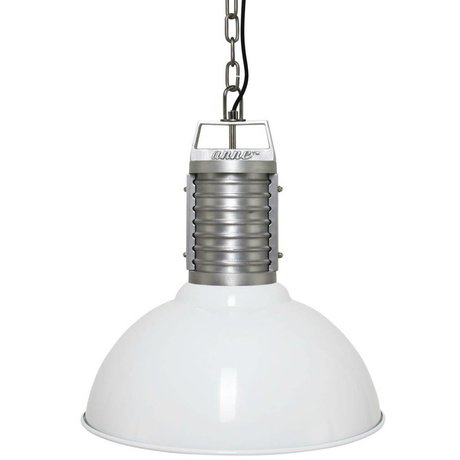 Anne Lighting Anne Philippe hanging lamp Oncle white aluminum ø50x192cm