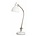 Housedoctor Lampe de table 'Rétro' métal, blanc / argent, h55cm