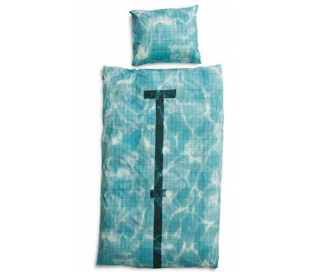 Snurk Lino 'pool' de algodón, azul, disponible en 3 tamaños