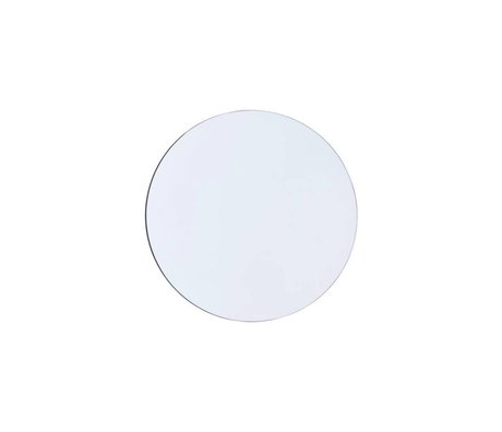 Housedoctor Murs miroir blanc Ø50cm en verre