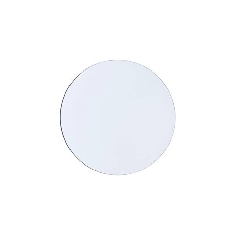 Housedoctor Murs miroir blanc Ø50cm en verre