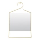 Housedoctor Hang Spiegel Gold-Metall-Glas 50x32x7cm