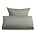 OYOY Couette adulte étoilé extra-long coton 140x220cm gris et blanc