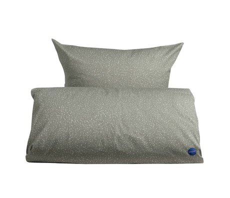 OYOY Duvet starry adult extra-long gray and white cotton 140x220cm