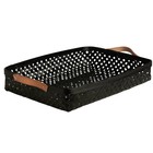 OYOY Sporta kurv big 28x42x6cm sort bambus