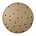 Ferm Living Carpet Dots to natural black ø100cm