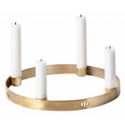 Ferm Living CandlestickChart laiton Ø25cm en métal doré