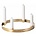 Ferm Living Candlestick Chart Messing Gold Metall ø25cm