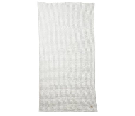 Ferm Living blanca orgánica 70x140cm tela textil