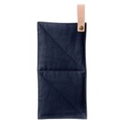 Ferm Living toile Pot textile bleu 16x26cm