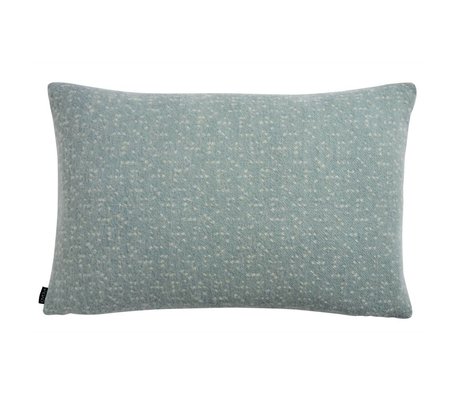 OYOY Pillow Tenji dusty blue white wool 40x60cm