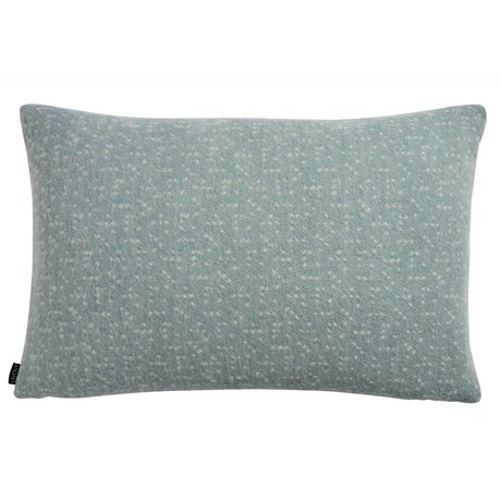 OYOY Pillow Tenji dusty blue white wool 40x60cm