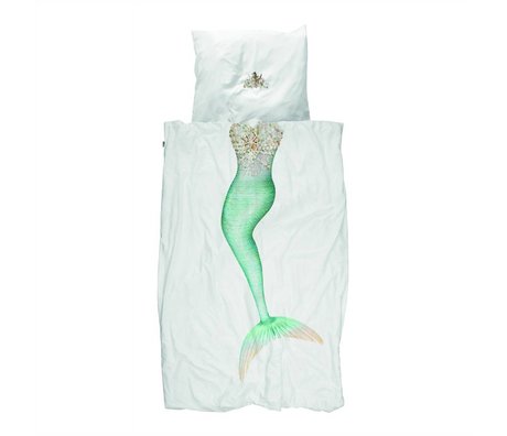 Couette Mermaid coton multicolore en 3 tailles