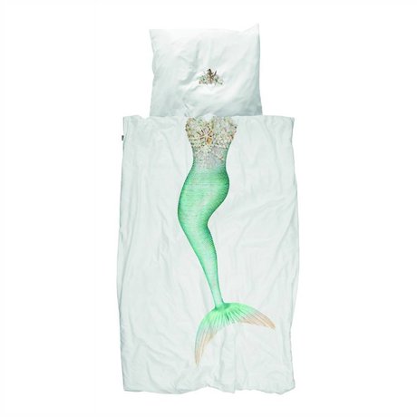 Couette Mermaid coton multicolore en 3 tailles
