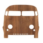 Ferm Living Pared de la lámpara del automóvil 27x22,5cm madera de color marrón