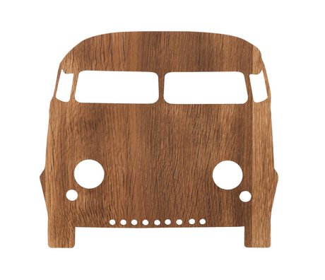 Ferm Living Applique automobile bois brun 27x22,5cm