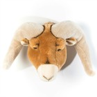 Wild and Soft Animal ram Anthony Brown textile 37x45x30cm