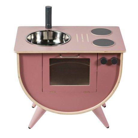 Sebra Play Kitchen rose wood 58x38x50cm