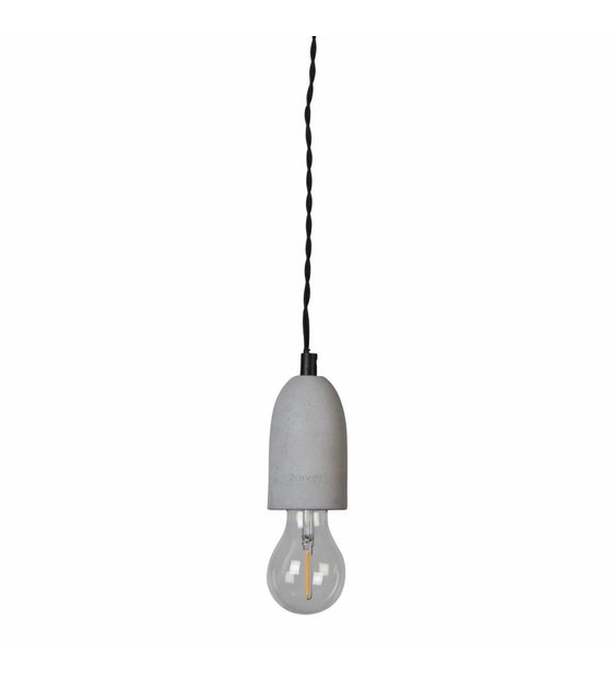 Zuiver Hanging Lamp Mach Concrete Iron Gray 150x10x10cm