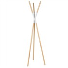 Zuiver Coat Rack Rack Pinnacle weiß, Holz 176x59x56cm