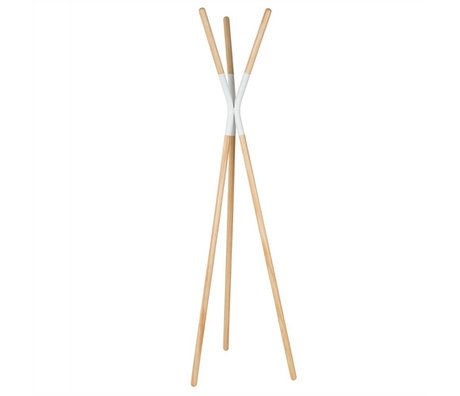 Zuiver Coat Rack Rack Pinnacle kender Wood 176x59x56cm