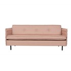 Zuiver Bank Jaey 2.5-seat pink textile Wood 181x90x76cm