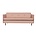 Zuiver Bank Jaey 2,5-Sitz rosa Textil Holz 181x90x76cm