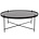 Zuiver Occasional table Cupid XXL black, metallic black Ø82,5 × 35cm