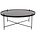 Zuiver Table d'appoint Cupid XXL noir, métallique Ø82,5 noir × 35cm