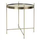 Zuiver Occasional Table gold Cupid, metallic gold Ø43x45cm