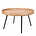 Zuiver bandeja de mesa baja de roble, madera Ø78x45cm